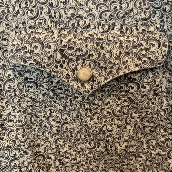 Mens Custom Pink Floyd Western Pearl Snap Band Shirt Sz M - Picture 7 of 9